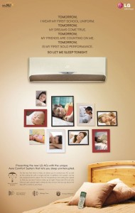 LG AC with Ceiling Fan Control